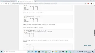 Data Analysis Using Pandas DataFrame Matplotlib 4 a - Access DataFrame with loc