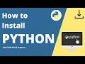 How to Install Python get Started Python For Beginners 2021