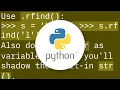 Find index of last occurrence of a substring in a string