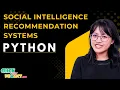 Python Cybersecurity - Black-Box Method for Social Intelligence Recommendation