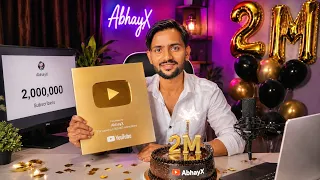2 Million Celebration 🥳|| Thanks To All One Year Completed ||🎉🍾#abhayx #abhayxzone 