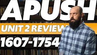 APUSH Review Unit 2 Period 2 1607-1754 Everything You NEED To Know