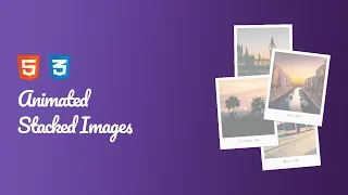Animated Stacked Cards with CSS CSS Animated Cards