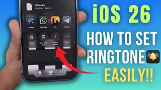 tetapkan lagu apa pun sebagai nada dering iphone anda ios 26 sangat mudah 