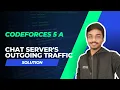 Codeforces 5A Solution Chat Server s Outgoing Traffic