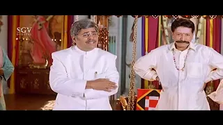 meena shocked to see father massive respects to dr vishnuvardhan simhadriya simha movie best scene