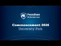 Penn State Dickinson Law - University Park Class of 2026 Commencement Ceremony