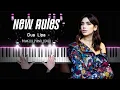 Download Lagu Dua Lipa - New Rules | Piano Cover by Pianella Piano (Piano Beat)