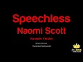 Naomi Scott - Speechless (Karaoke Version)