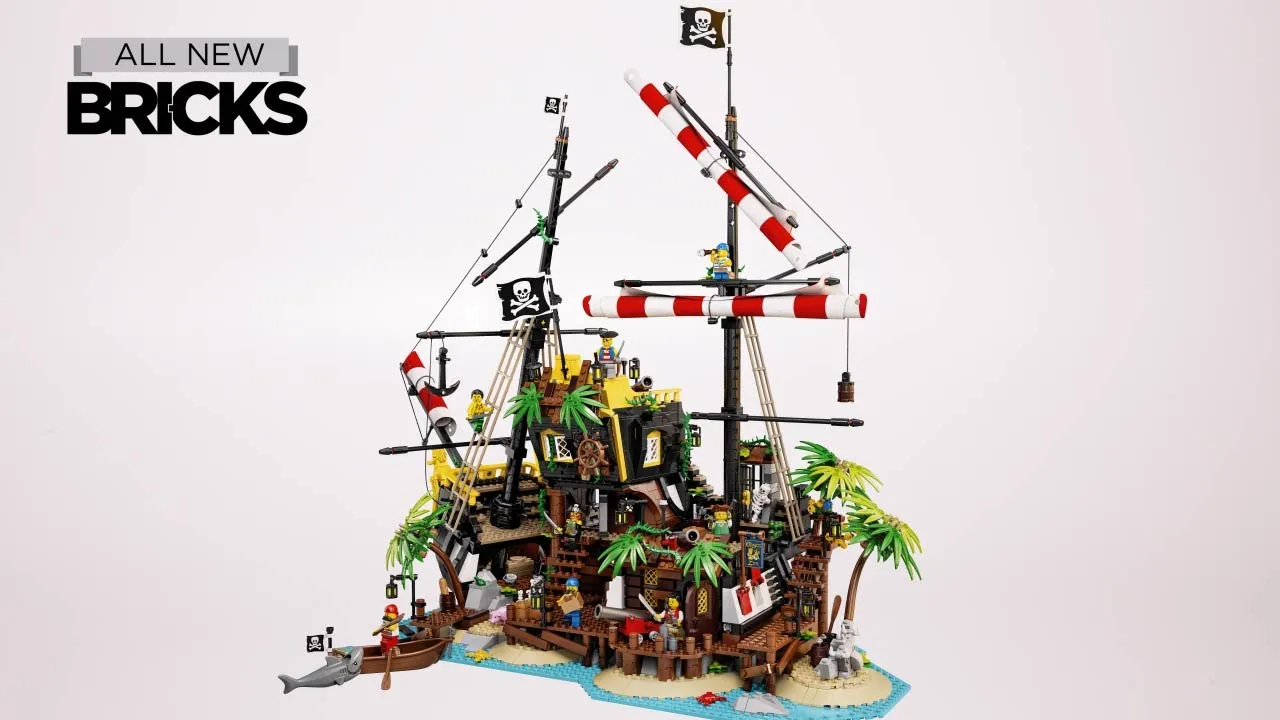 Lego Pirates of the Caribbean 71042 Silent Mary - Lego Speed Build. 