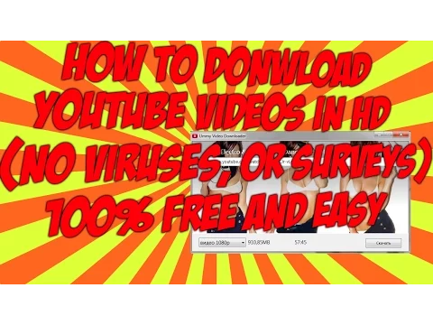 Download MP3 How To Download YouTube HD Videos & MP3 Files (Free/No Viruses/No Surveys)