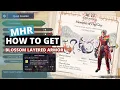 Monster Hunter Rise MHR - Event Memories of That Day Blossom Layered Armor