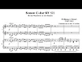 W. A. Mozart - Piano Sonata, 4 hands in C major, KV 521 (Haebler & Hoffmann)