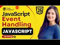 JavaScript Events and Event Handling Hindi JavaScript Tutorial for Beginners