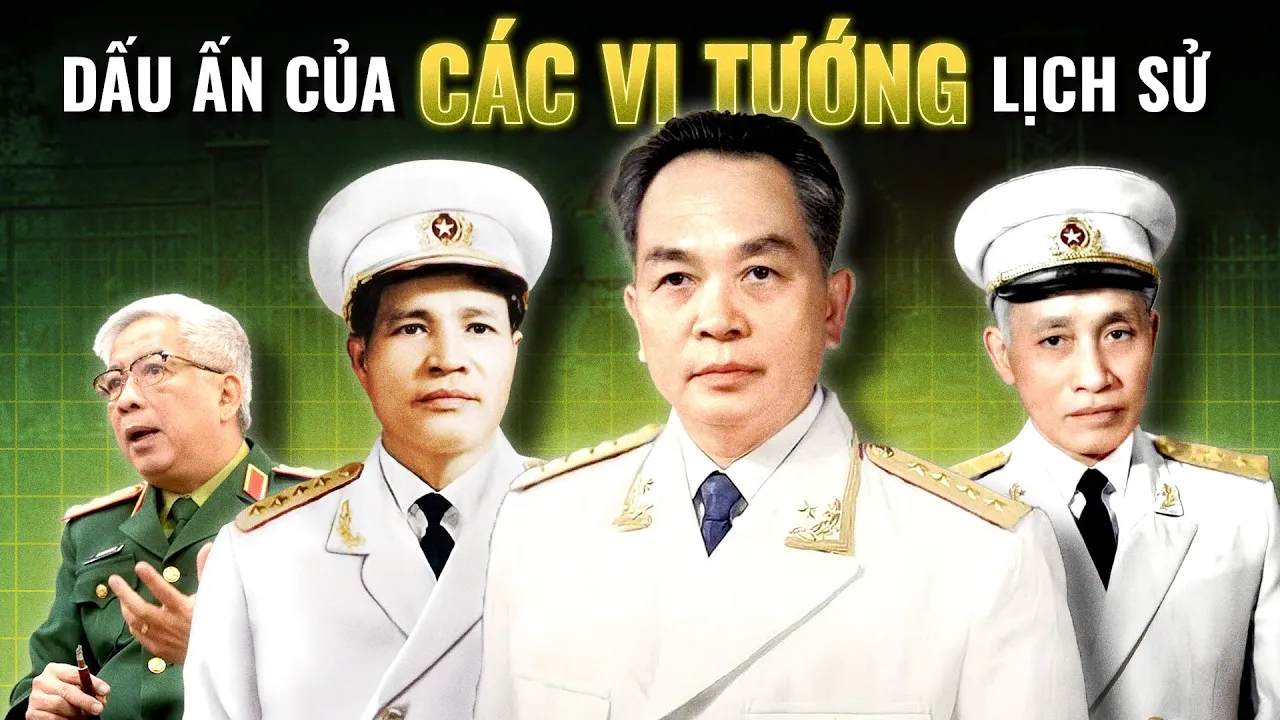 Outline Video Những vị tướng Quân đội Nhân dân Việt Nam làm nên trang sử hào hùng dân tộc | Thế Giới