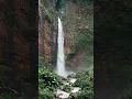 Kapas Biru Waterfall is the first of a trio of awesome waterfalls