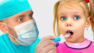 La canción del dentista | finge jugar al dentista | Infantil Cancion infantil para niños