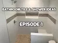 Bath Shower Tile Ideas EPISODE 1 Vertical Subway