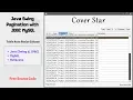 Java Swing Pagination with JDBC MySQL Table Auto Resize Column