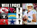 EXPERT PICKS for EACH NFL Week 1 game CBS Sports