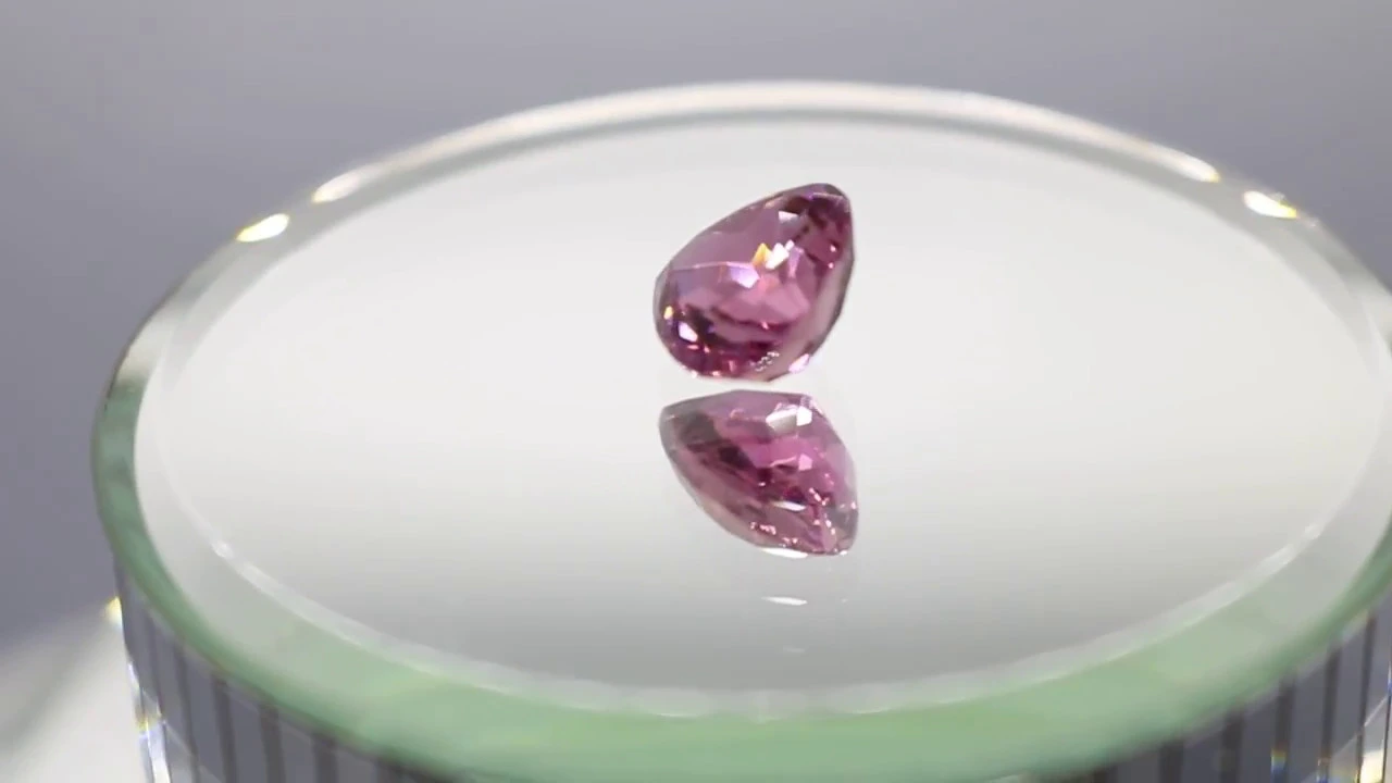 Pink Tourmaline 10.50mm Heart Shape Faceted