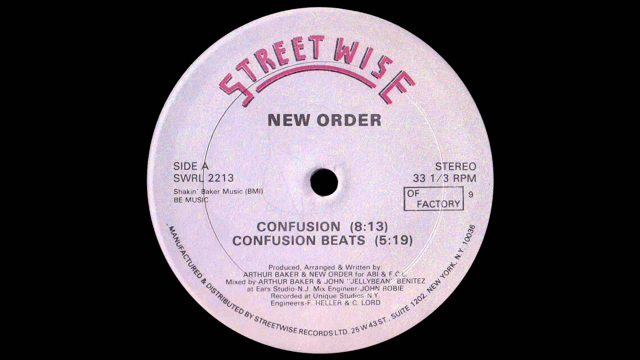 New Order ‎– Confusion