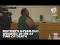 Report Pensacola mother s 5-year-old weighed 20 lbs at time of death Timeline revealed