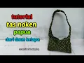 Download Lagu Cara membuat tas noken Papua dari daun kelapa