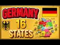 Germany Map Explained 16 States of Germany
