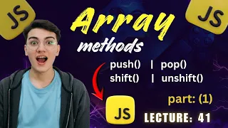 JavaScript Array Methods Explained Push Pop Shift Unshift