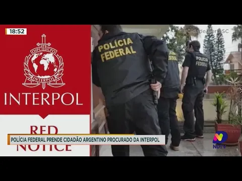 Polícia Federal prende cidadão argentino procurado da Interpol