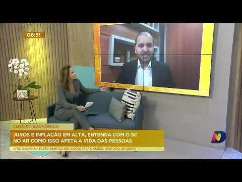 Especialista fala de juros e da alta da inflação