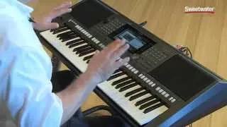 yamaha psr s970 arranger workstation keyboard demo