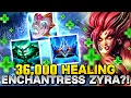 I turned Zyra into a HEALER This is the BEST and most FUN build ARAM Mayhem Gameplay
