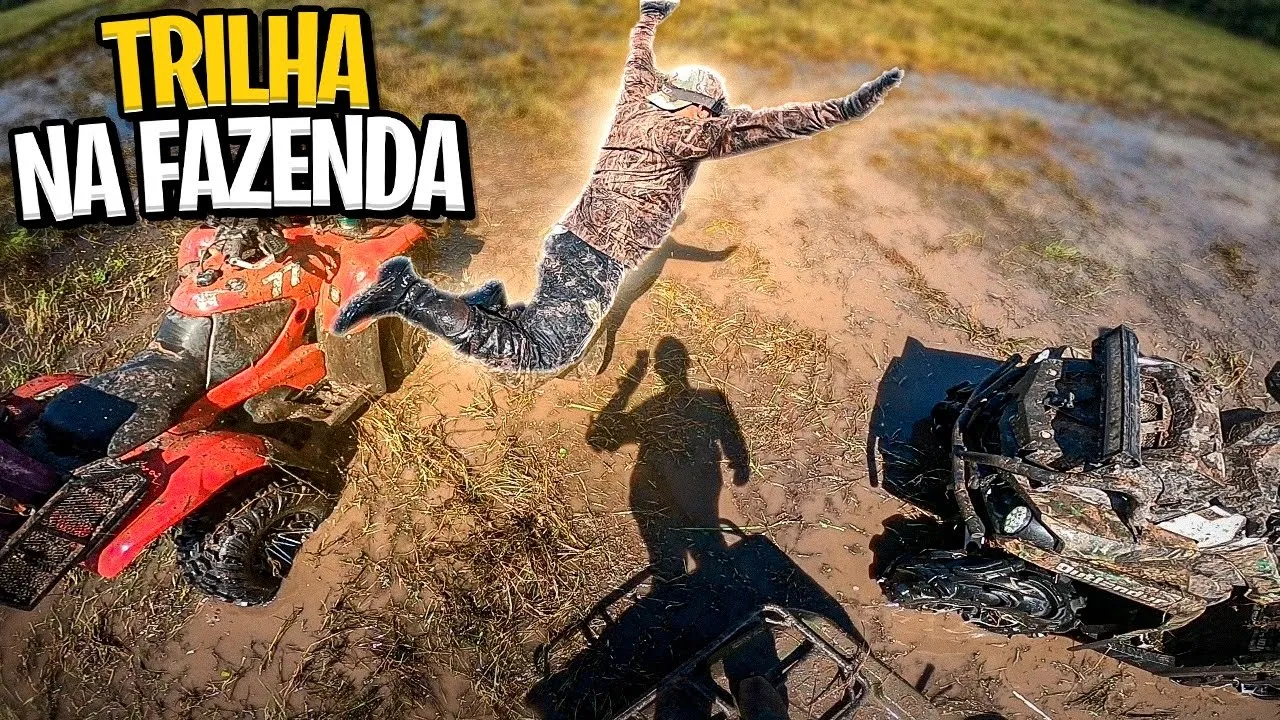 TRILHA DE QUADRI NA FAZENDA OFF ROAD