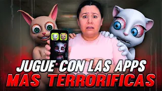 NUNCA JUEGUES CON ESTAS APLICACIONES MALDITAS A LAS 3:00AM😱 *terrorifico*