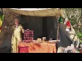 How to put up viking tent Viking time reanactment