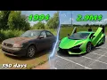 Download Lagu 350 dagen lang een Nissan uit de jaren 90 transformeren in een Lamborghini Revuelto die een miljoen