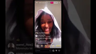 bernice burgos twerking and getting lit on ig live 