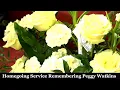 Homegoing Service Remembering Peggy Watkins 1938 - 2026