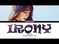 U Seung Eun (유성은)  - IRONY [ENG COLORCODED LYRICS] | Make Me Tingle OST Part.3