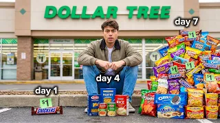 I Only Ate Dollar Tree For A Week But Doubled My Budget Every Day