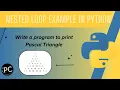 Pascal triangle in Python by padmaaclasses