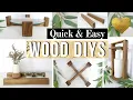 Get Creative with These Dollar Tree and Home Depot Wood Hacks for Your Home