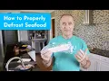 How to Properly Defrost Seafood