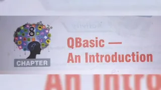 Chapter-8 QBasic - An Introduction