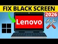 How to Fix Lenovo Laptop Power On No Display - 2026