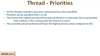 Java Tutorial 23 Multithreading in Java Part 2 Thread States Java Tutorials by Java9s