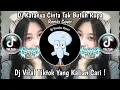 DJ KATANYA CINTA TAK BUTUH RUPA - DJ PACARKU DIAMBIL ORANG REMIX FULLBASS VIRAL TIKTOK TERBARU 2025