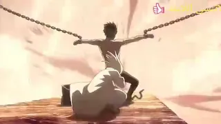 لحظة انقاذ وتحول ايرين في أنمي هجوم العمالقة على اغنية حماسية رائعة 